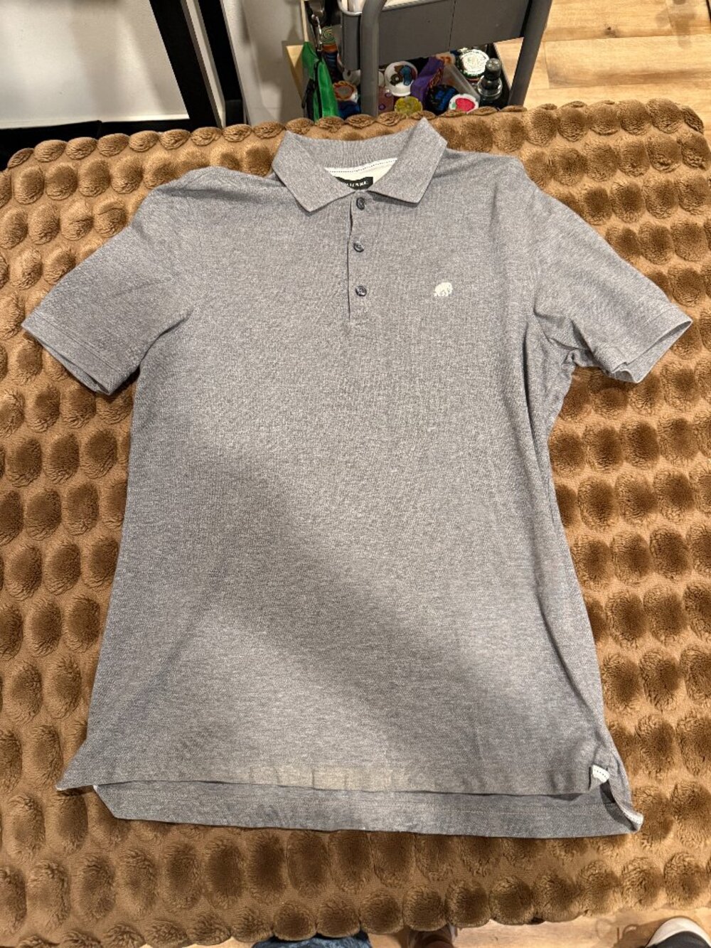 Banana Republic Gray Polo